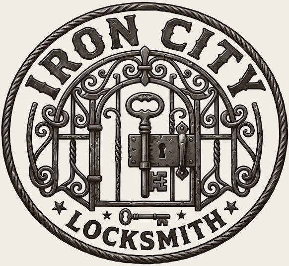 Iron City Locksmith Logo